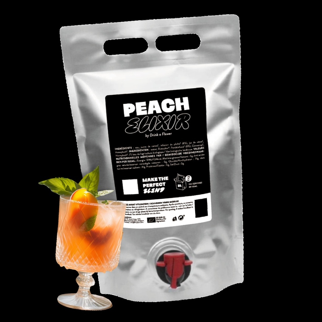 Elixir - Peach BIO - Poches 3L