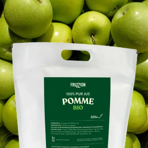 [FPFRU-APO-3501] FRUZZION - Jus de Pomme BIO - Poches 3L